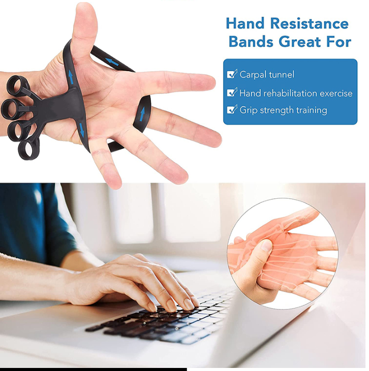 Silicone Grip Finger Exercise Device